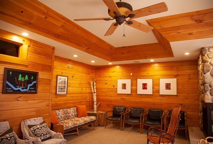 Welcoming reception area in Rochester orthodontic office
