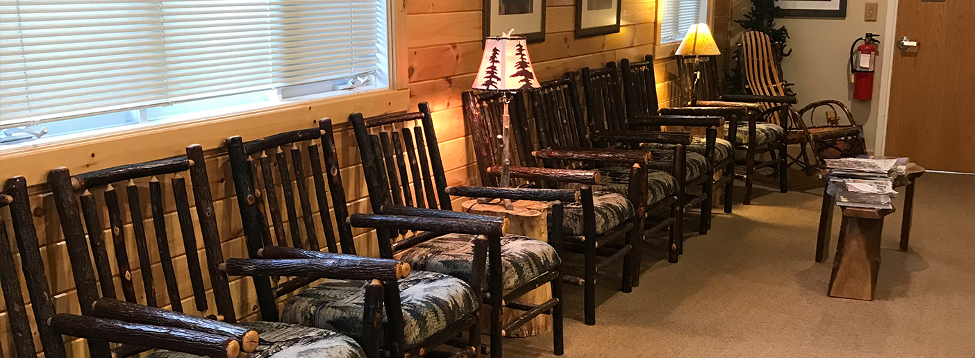 Rochester orthodontic office waiting area