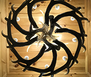 Antler chandalier